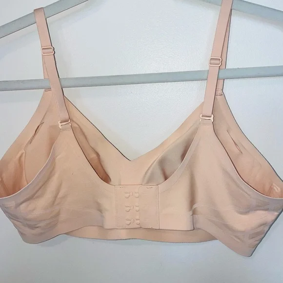Honeylove Silhouette comfort support Bra nude color sz 38 b/c stretch ladies - Picture 3 of 4